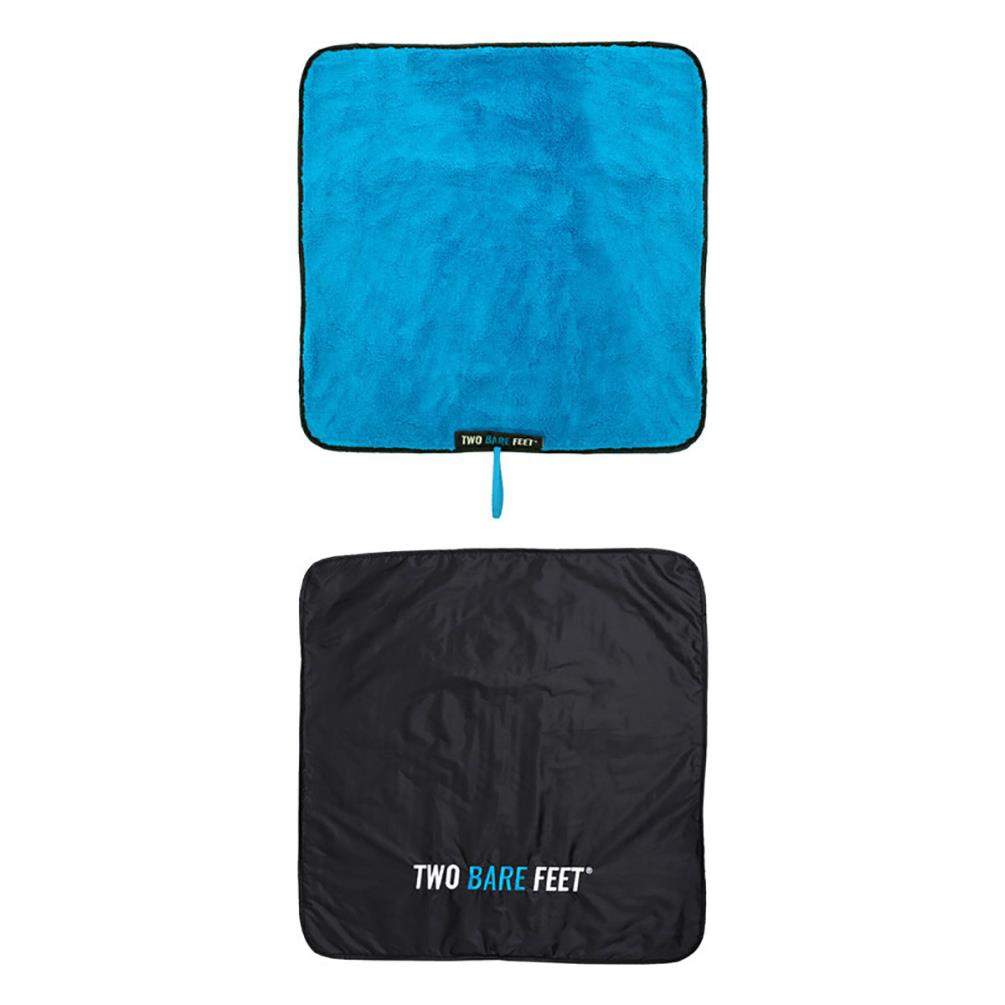 Two Bare Feet Kids Weatherproof Changing Robe & Changing Mat - Black / Blue Extra Image 3